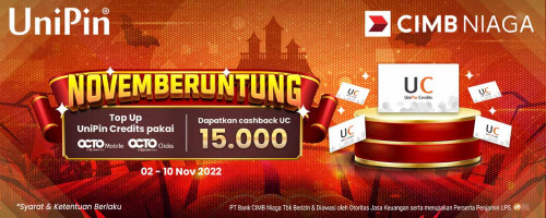 NOVEMBERUNTUNG x CIMB Niaga